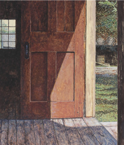 4-Merlino-The Back Door-Dry Brush Watercolor_2014